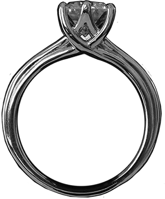 2Lips Solitaire ring