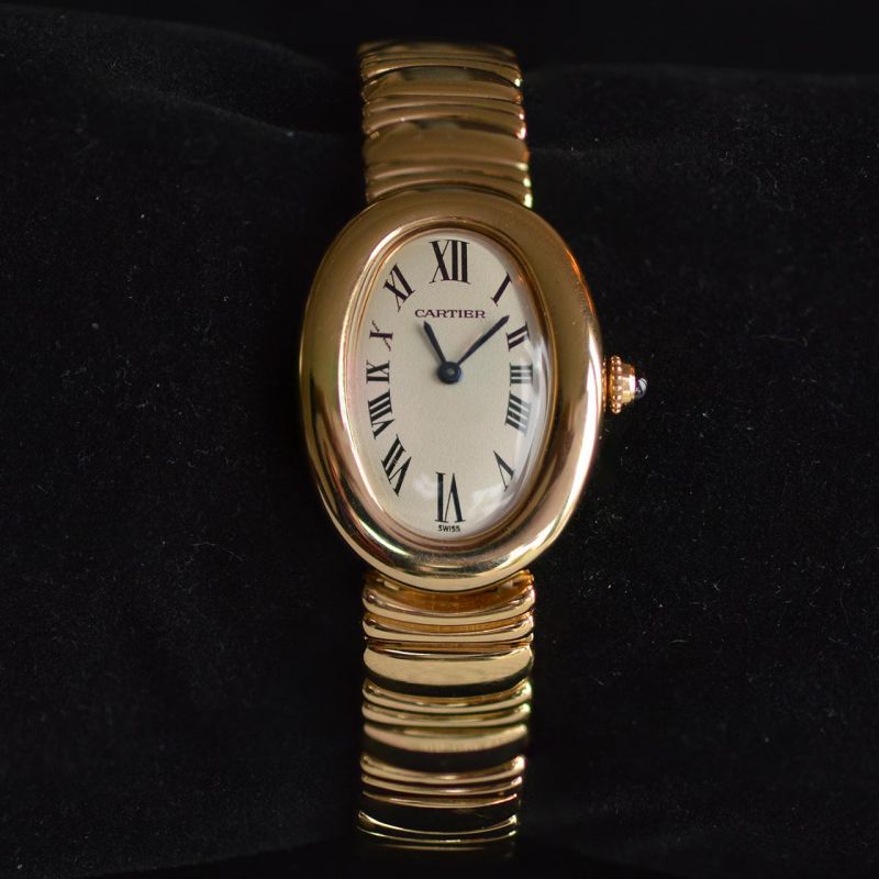 cartier ladies baignoire watch