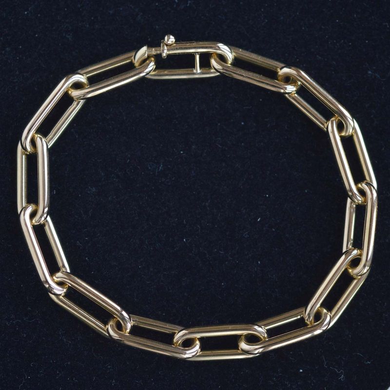 14kcaratgoldanchorlinkchainbracelet