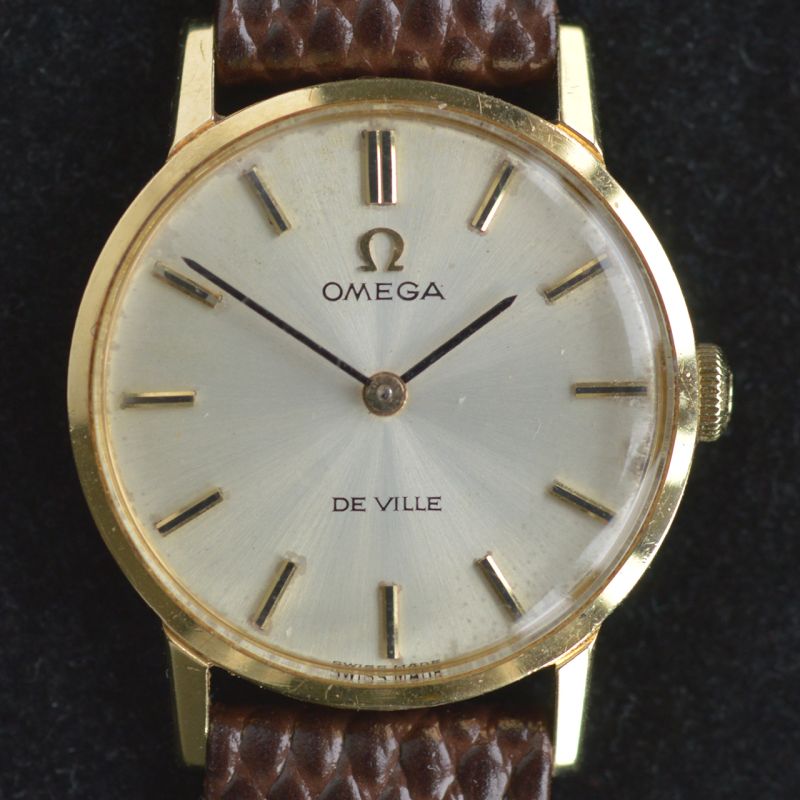 wristwatch omega ladies gold watch 1968