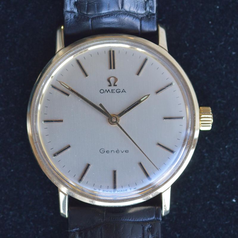 14K gold Omega Geneve gentlemen's watch - Rocks and Clocks