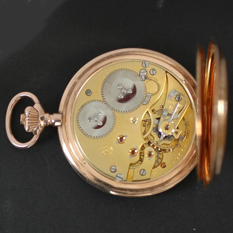 I.W.C. gold pocket watch - Rocks and Clocks