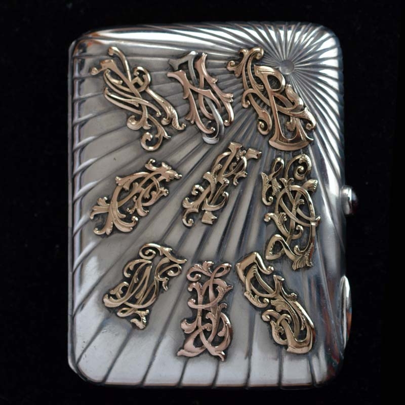 russian cigarette boxes Russian cigarette case