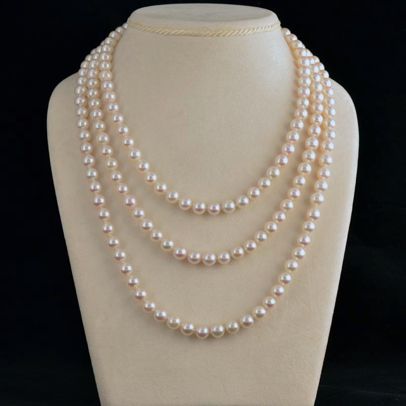 Akoya Pearl necklace - Rocks and Clocks