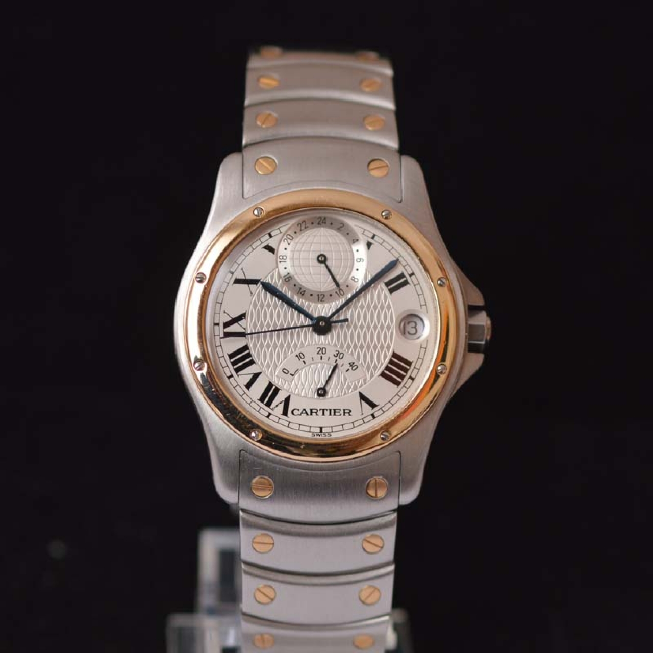 cartier santos 18k