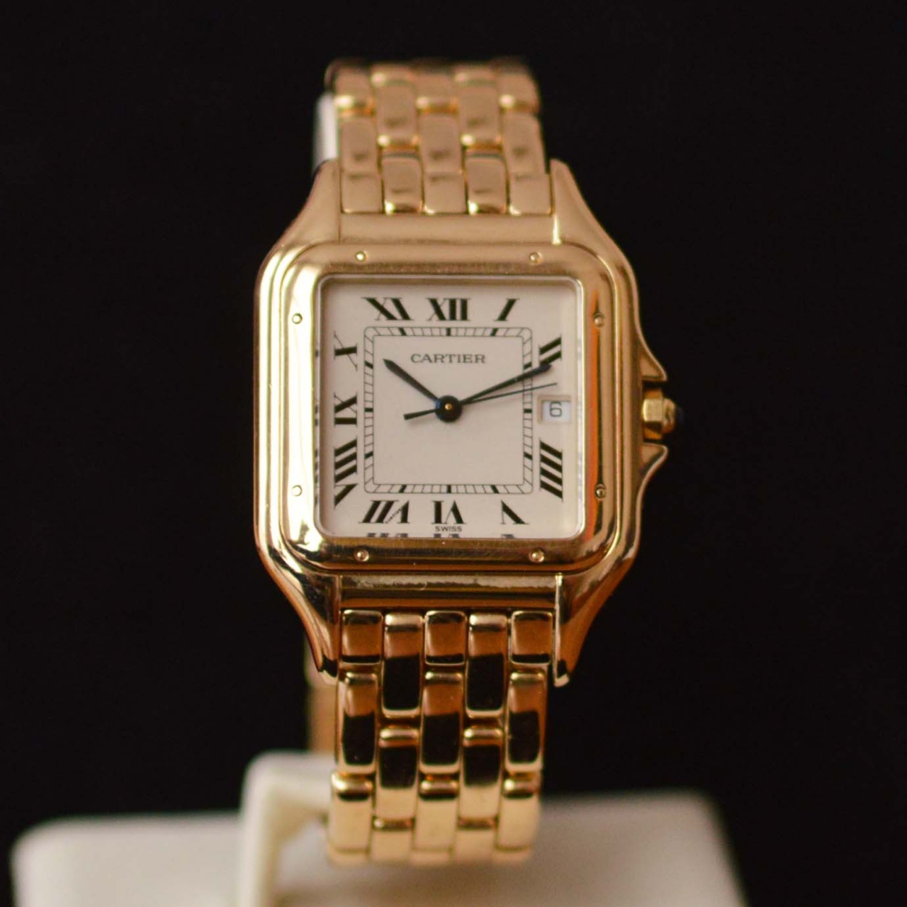 18K gold Cartier Panthere watch - Rocks 