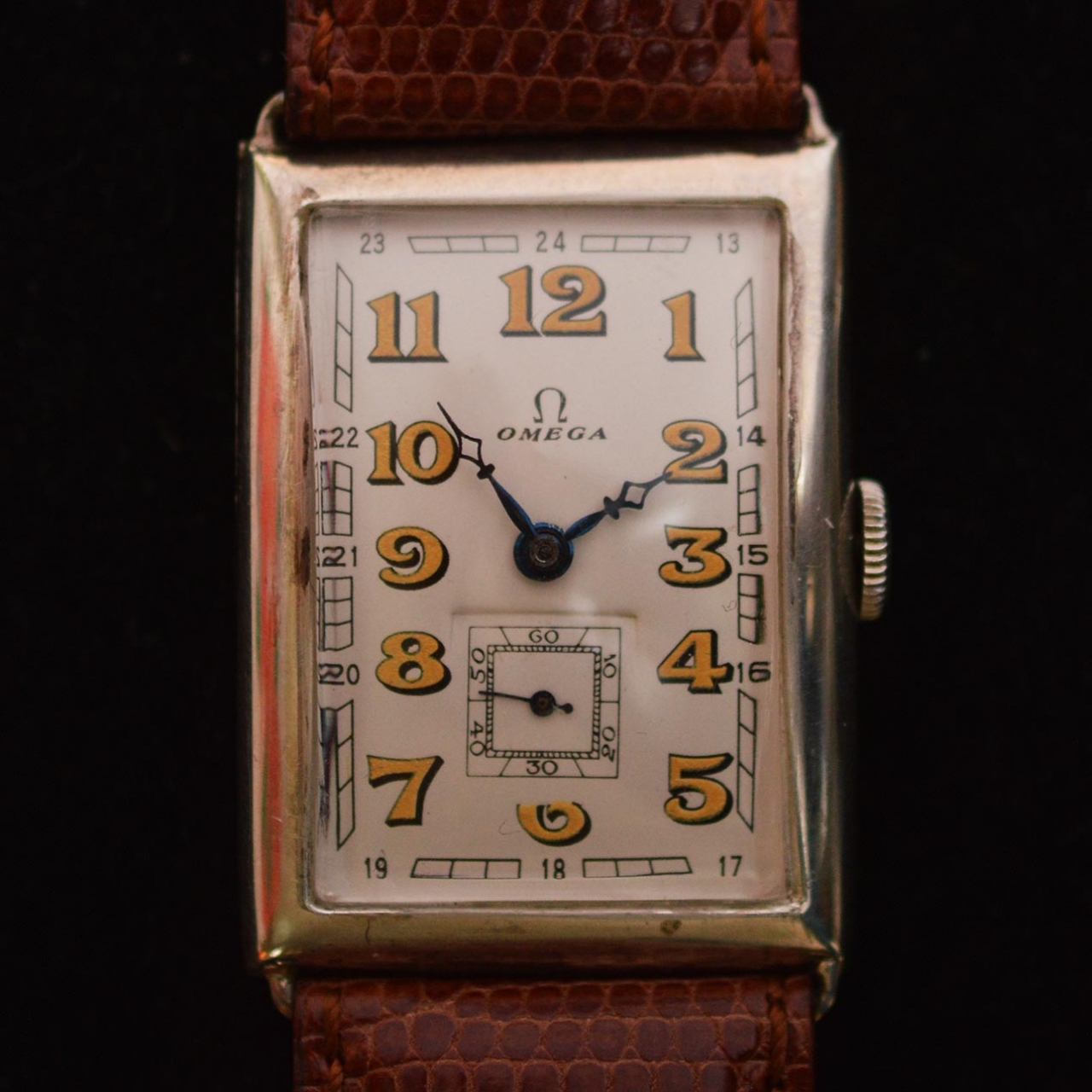 Art deco omega watch store