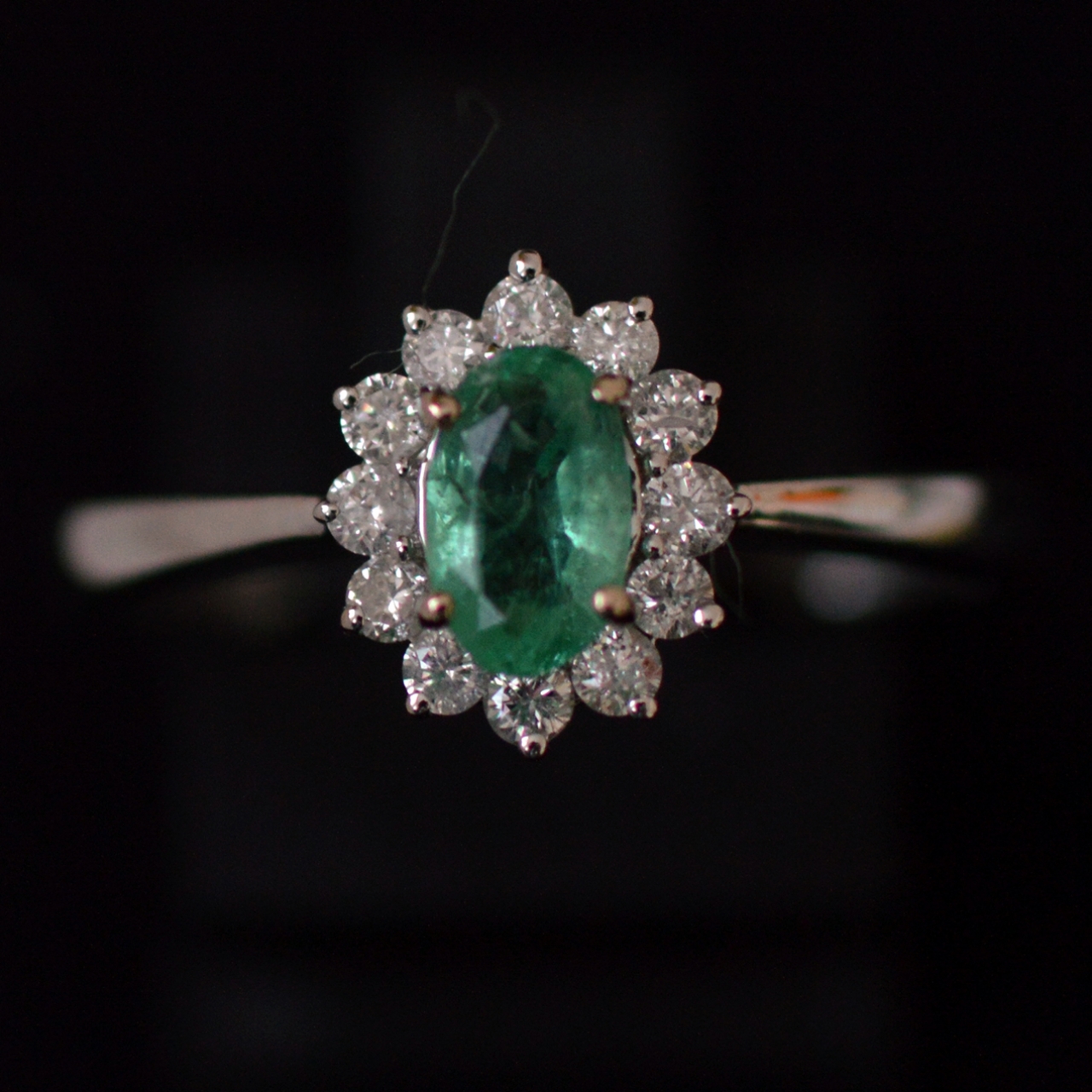 Emerald diamond ring Rocks and Clocks