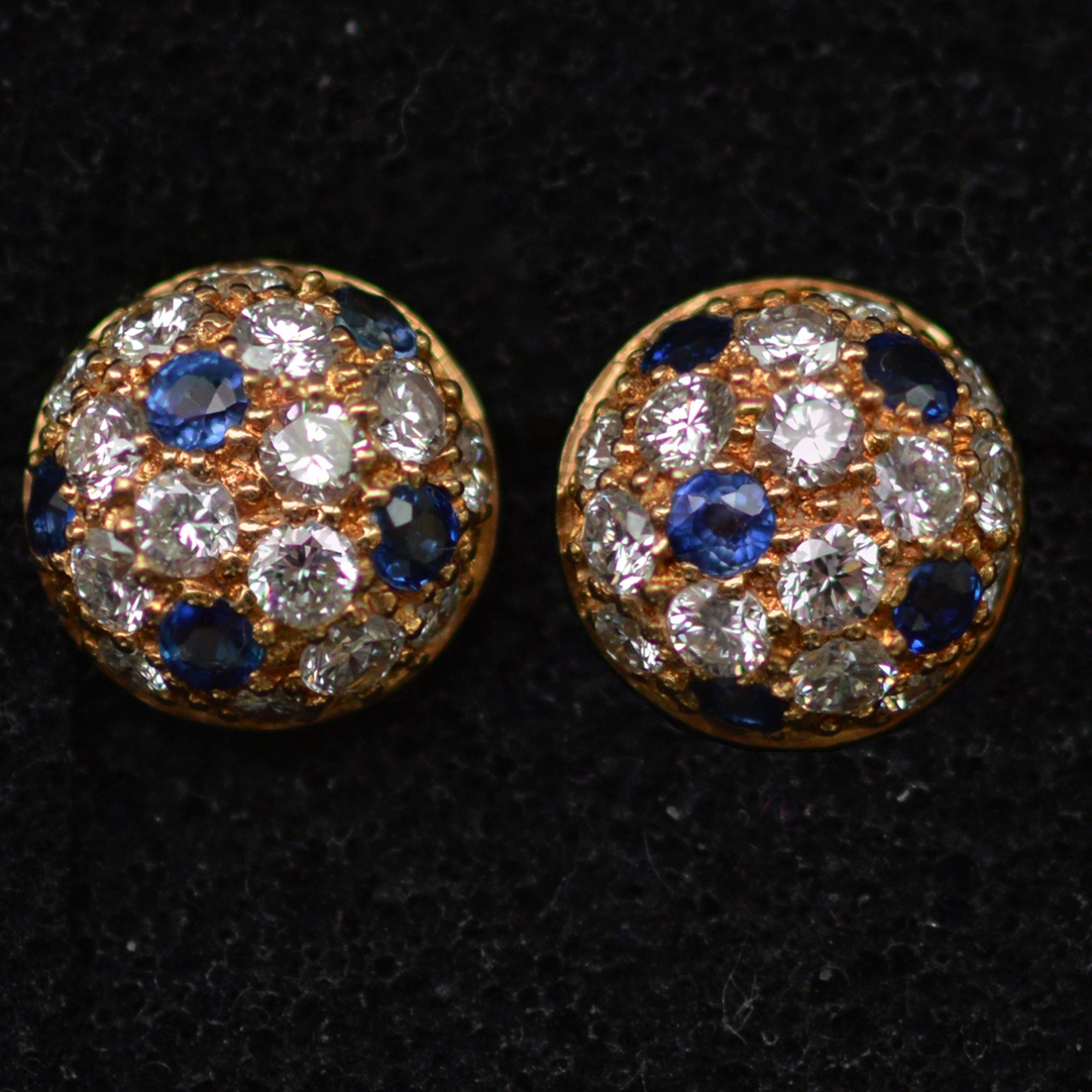 cartier gold earrings vintage