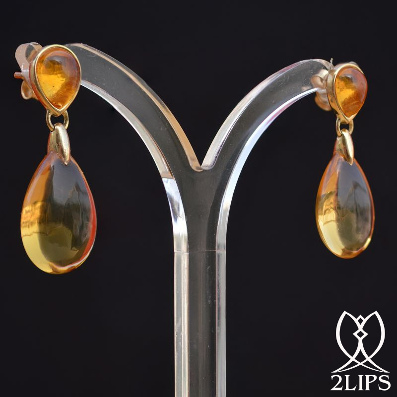 18k-gold-2lips-colours-citrine-earrings-design-david-aardewerk