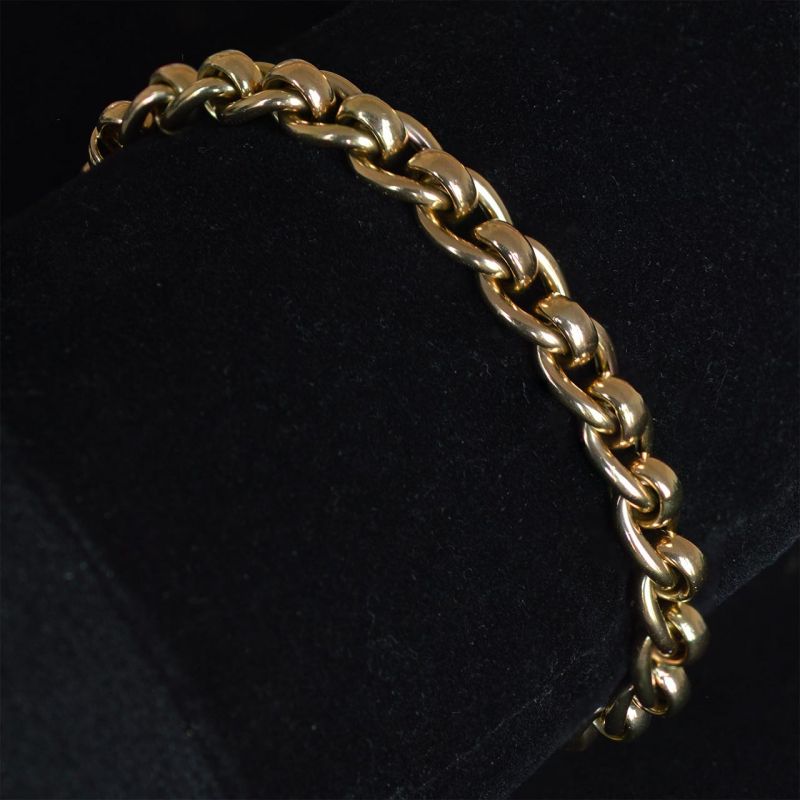 14-carat-gold-curb-link-variation-bracelet