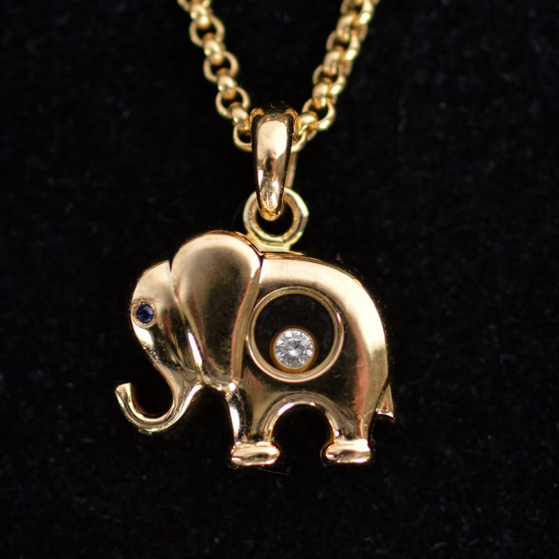 chopard-happy-diamond-necklace-elephant-pendant