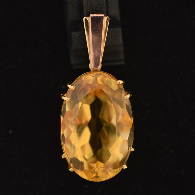 50ct-yellow-citrine-pendant