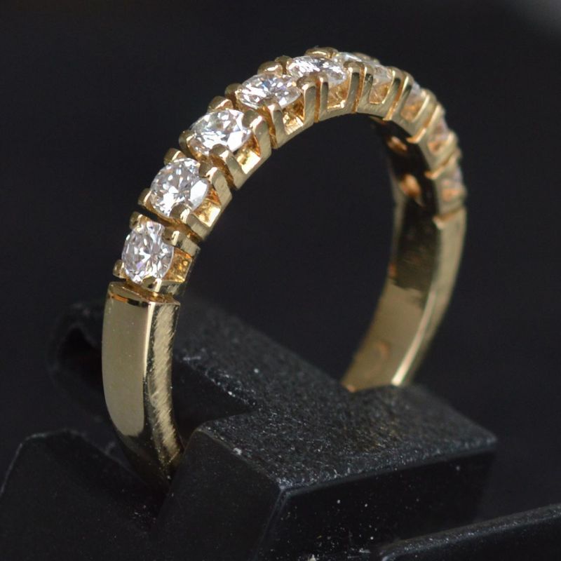 0-50-ct-yellow-gold-diamond-half-eternity-ring