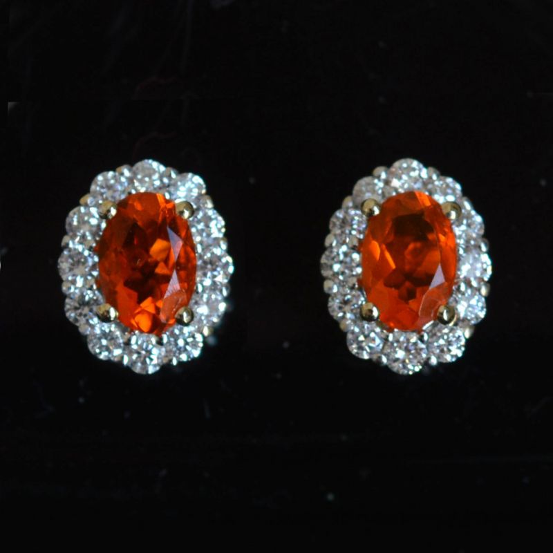 entourage-earrings-yellow-gold-oval-mexican-fire-opal-conflict-free-diamonds-halo-cluster-lady-di