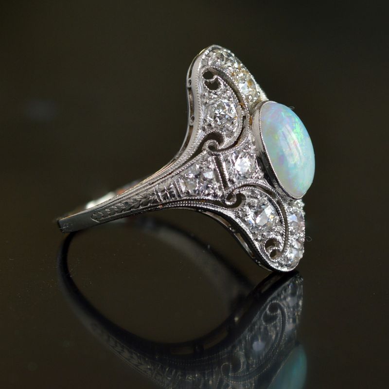 belle-epoque-platinum-opal-old-european-cut-diamond-ring