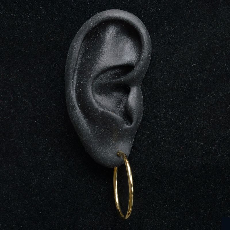 yellow-gold-huggie-hoop-earrings-3-cm