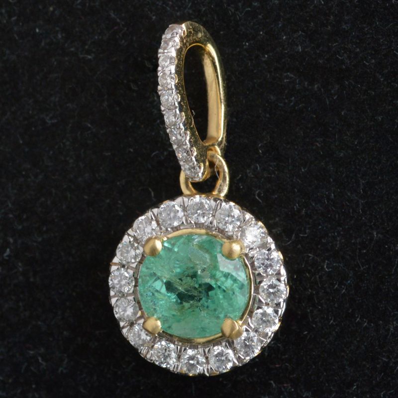 18k-yellow-gold-paraiba-tourmaline-round-halo-candy-pendant-kimberly-certified-natural-diamond