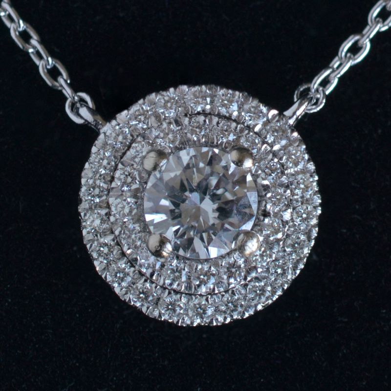 18k-white-gold-round-halo-cluster-pendant-necklace-sapphire-kimberly-certified-natural-diamond