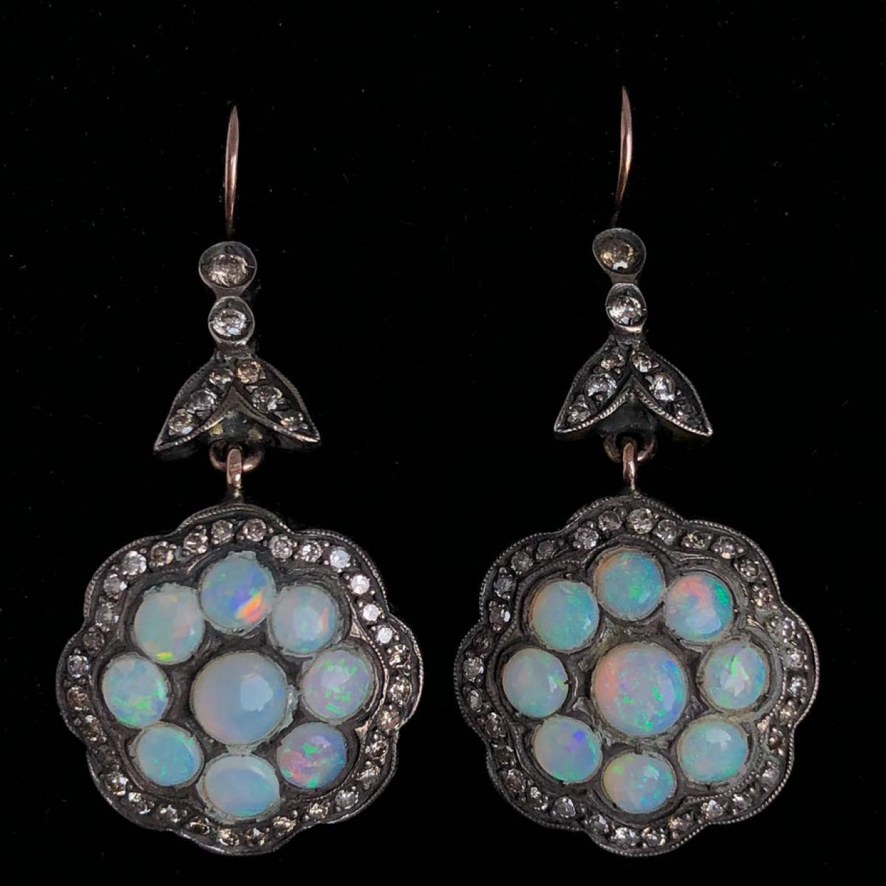 diamond-opal-earrings