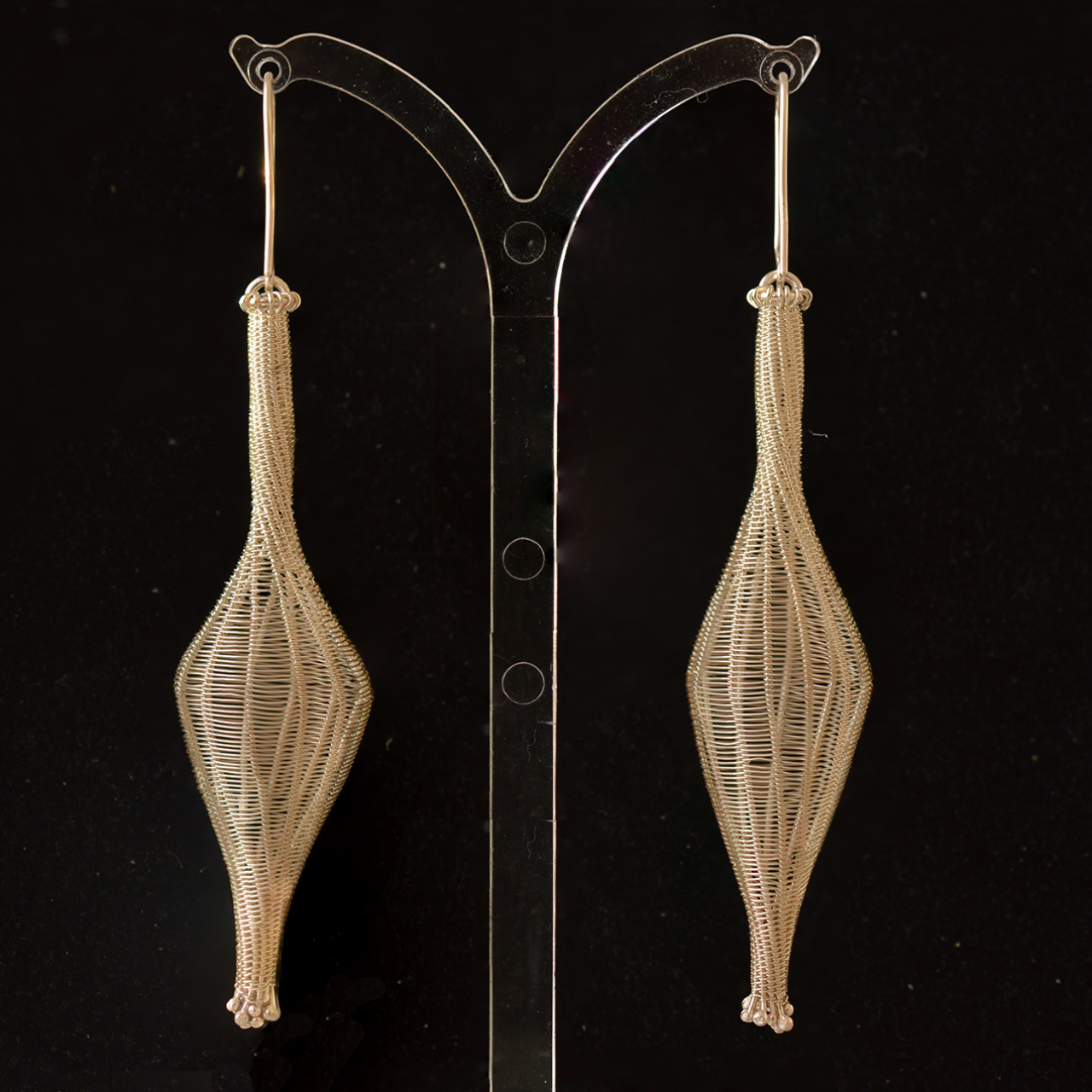 double-cone-earpendants-maja-houtman-silver
