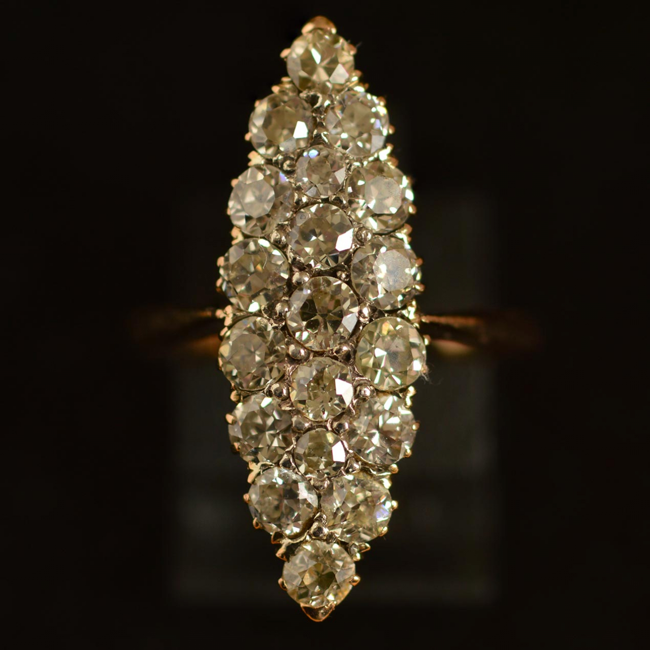 edwardian-period-marquise-shaped-diamond-cluster-ring