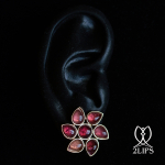 2lips-tulip-keukenhof-flower-earstuds-earrings-dutch-design-multi-colour-tourmaline-rubellite-tourmaline-david-aardewerk-18k-gol