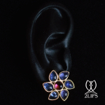 2lips-tulip-keukenhof-flower-earstuds-earrings-dutch-design-tanzanite-rubellite-tourmaline-david-aardewerk-18k-gold