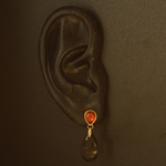 18k-gold-2lips-colours-smoky-quartz-mandarin-garnet-earrings-design-david-aardewerk
