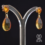 18k-gold-2lips-colours-citrine-earrings-design-david-aardewerk