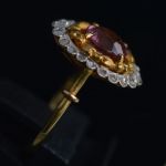 classically-inspired-intricately-detailed-rubelite-tourmaline-rose-cut-diamond-ring-gold