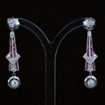 art-deco-earrings-ear-pendants-platinum-gold-old-mine-single-cut-diamonds-ruby