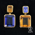 18k-gold-tanzanite-citrine-2lips-earrings-earpendants-dutch-design-david-aardewerk