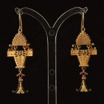 14k-victorian-pendant-filigree-gold-earrings-neo-etruscan-archaeological-revival