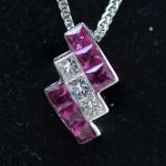 ruby-princess-cut-diamond-white-18k-gold-pendant