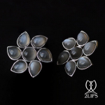 2lips-tulip-keukenhof-flower-earstuds-earrings-dutch-design-shades-of-grey-moonstone-david-aardewerk-18k-gold