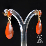 18k-gold-2lips-colours-cornelian-earrings-design-david-aardewerk