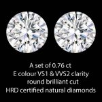 a-perfect-matching-set-e-colour-vs1-vvs2-brilliant-cut-natural-diamonds-gia-certified-hrd-natural-0-76-ct-diamonds