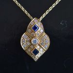 1980s-vintage-sapphire-diamond-pendant-18k-gold-1980