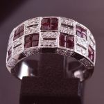 checkerboard-ruby-diamond-white-18k-gold-ring