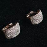 pink-gold-pave-set-diamond-huggie-ear-rings