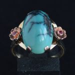 red-yellow-gold-ring-cabochon-cut-turquoise-of-approximately-9-rubies-marinus-zwollo-1903-1983-amsterdam