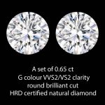 a-perfect-matching-set-g-colour-vvs2-vs2-brilliant-cut-natural-diamonds-hrd-certified-natural-0-65-ct-diamonds