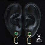 18k-gold-indicolite-colombian-emerald-2lips-earrings-earpendants-dutch-design-david-aardewerk