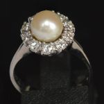 vintage-akoya-pearl-european-cut-diamond-cluster-ring