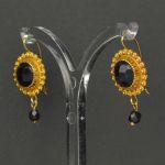 ducth-antique-14-carat-gold-almandine-garnet-ear-pendants