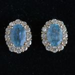 lady-di-white-gold-diamond-aquamarine-cluster-earrings