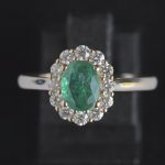 entourage-ring-yellow-gold-oval-emerald-diamonds-halo-engagement-ring-conflict-free-lady-di