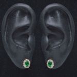 lady-di-emerald-diamond-cluster-entourage-earrings
