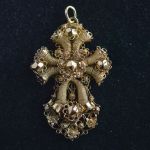 antique-dutch-cross-pendant-repousse-cannetille-work